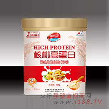 聰樂貝核桃高蛋白營(yíng)養(yǎng)米粉