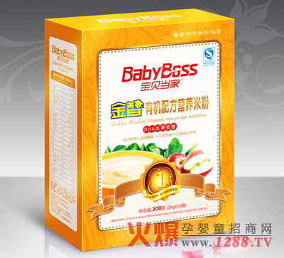 寶貝當家DHA水果多維嬰兒米粉