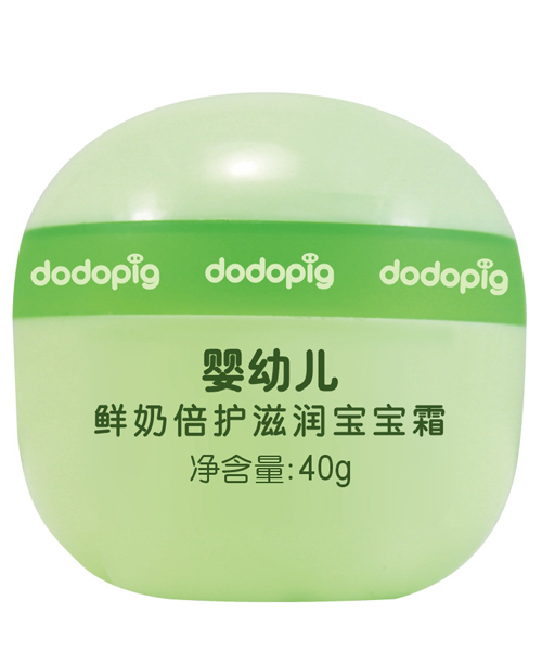 小豬嚕嚕嬰幼兒鮮奶倍護(hù)滋潤寶寶霜40g