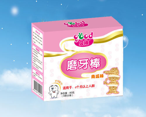 貝棒80克南瓜味磨牙棒