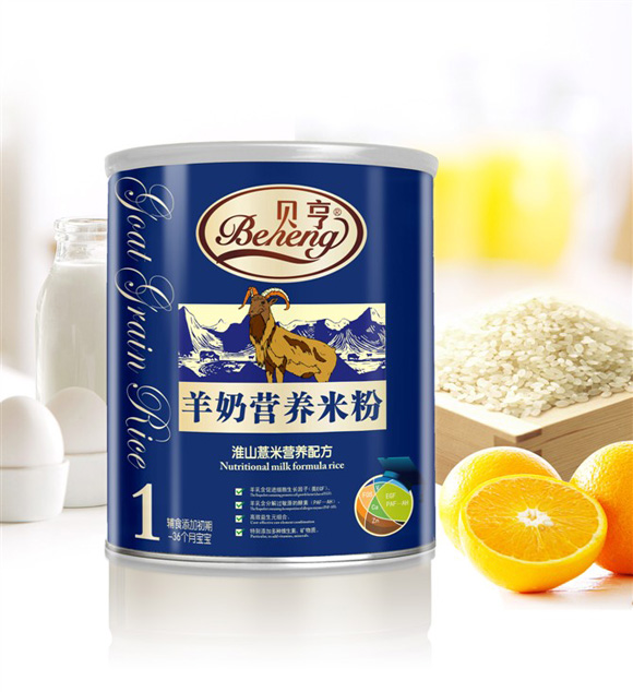 貝亨淮山薏米羊奶米粉1段