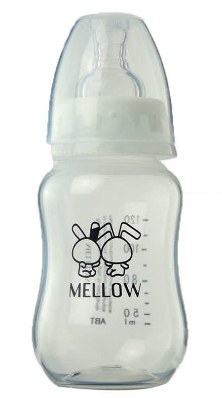 美啦美啦白色嬰兒奶瓶