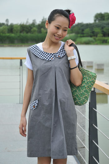 優(yōu)屏灰色醫(yī)用防輻射裙休閑型