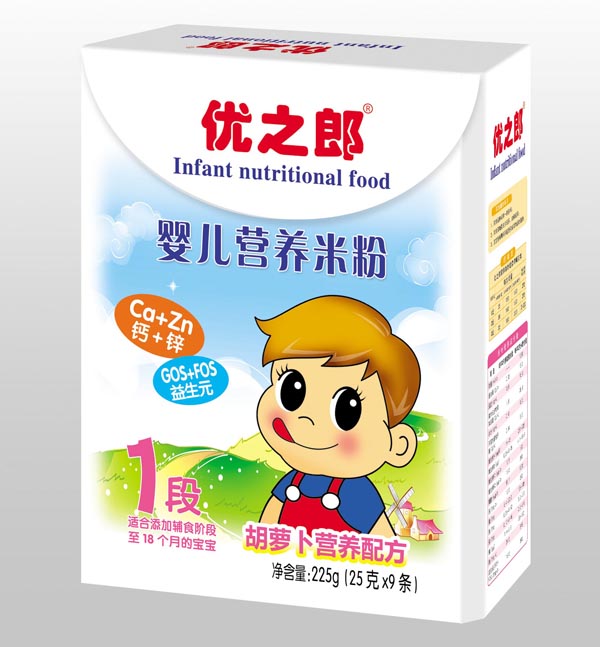優(yōu)之郎胡蘿卜配方米粉1段225g