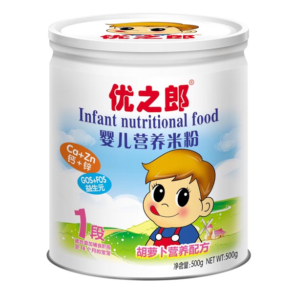 優(yōu)之郎胡蘿卜配方米粉1段500g