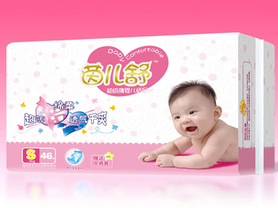 茵兒舒嬰兒紙尿片S號46片