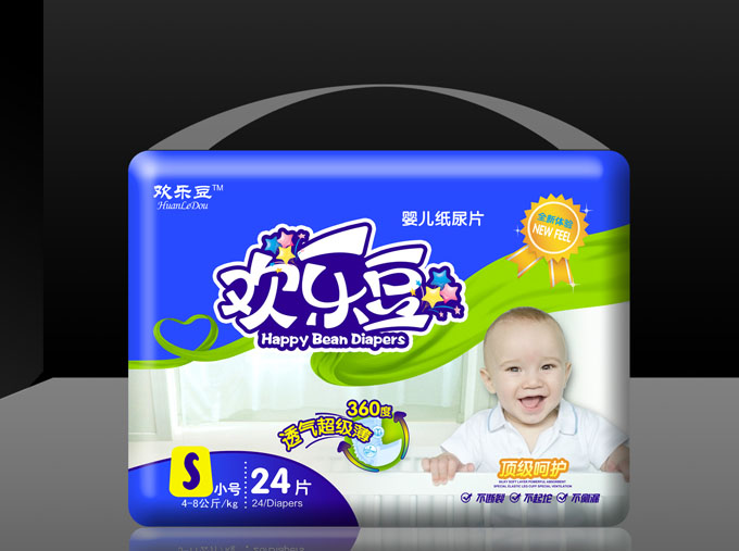 歡樂豆紙尿片超S號