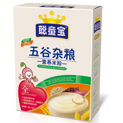 聰童寶盒裝五谷雜糧米粉全