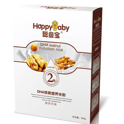 聰童寶盒裝DHA核桃營(yíng)養(yǎng)米粉2段