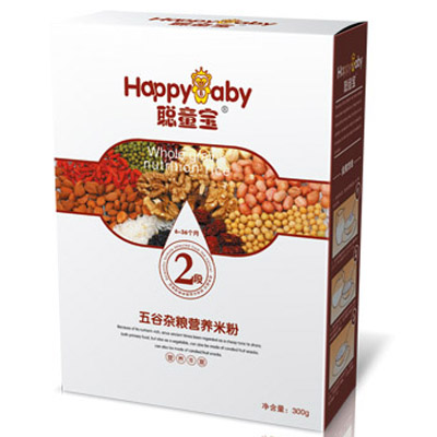 聰童寶盒裝五谷雜糧米粉2段