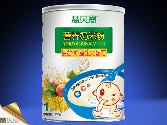 慧貝恩復合優(yōu)+益生元配方營養(yǎng)奶米粉