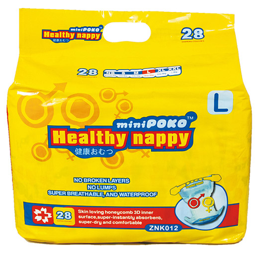 POKO牌嬰幼兒保健紙尿褲L28