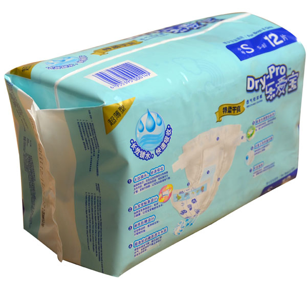 樂愛寶超薄型特柔干爽透氣紙尿褲S12片