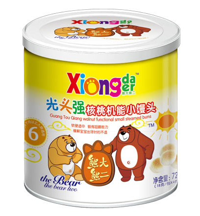 熊大熊二光頭強(qiáng)核桃機(jī)能小饅頭