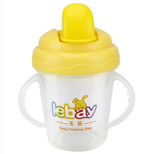 樂(lè)蓓嬰幼兒學(xué)飲杯6904黃色