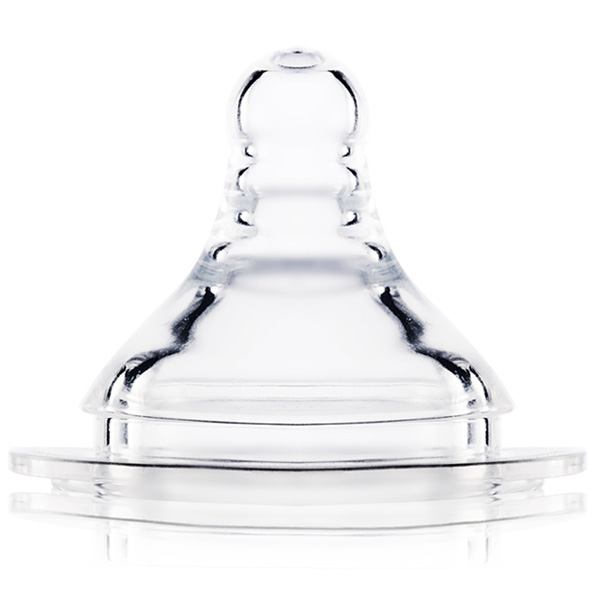 媽媽易單個裝液態(tài)硅膠母乳實感寬口徑奶嘴