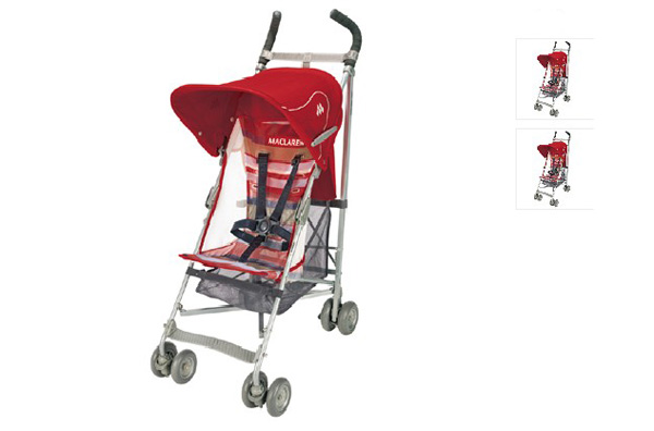 Maclaren瑪格羅蘭推車 2010年VOLO(紅色條紋)