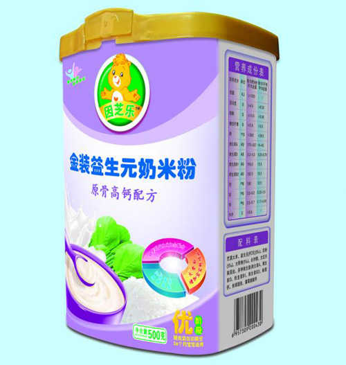 因芝樂金裝益生元原骨高鈣奶米粉