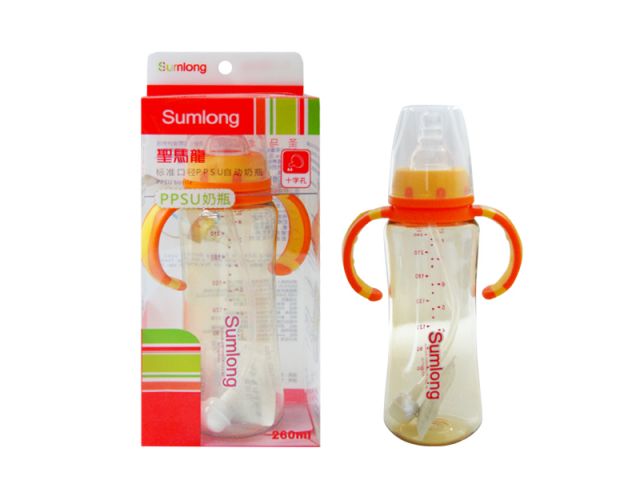 圣馬龍標準口徑PPSU奶瓶260ml