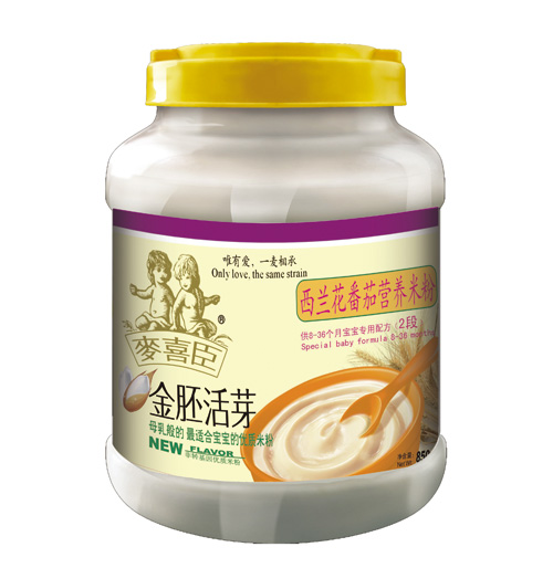 麥喜臣西蘭花番茄營養(yǎng)米粉(桶裝)