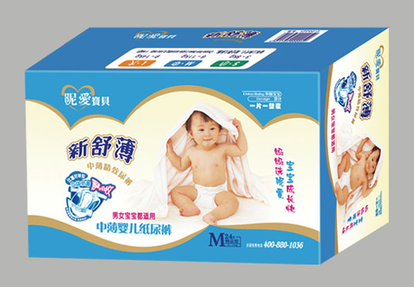 昵愛寶貝中薄嬰兒紙尿褲M