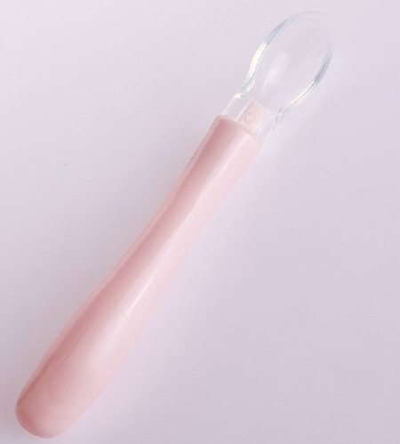 貝美天使嬰兒硅膠勺子