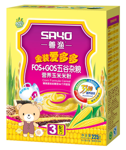 善漁金裝愛多多五谷雜糧營(yíng)養(yǎng)玉米米粉
