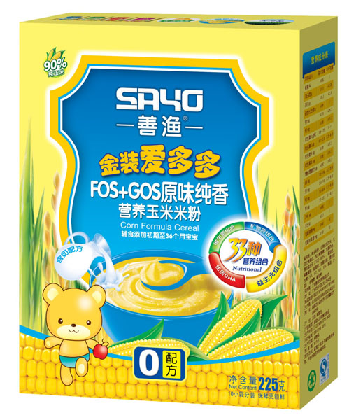 善漁金裝愛多多原味純香營(yíng)養(yǎng)玉米米粉
