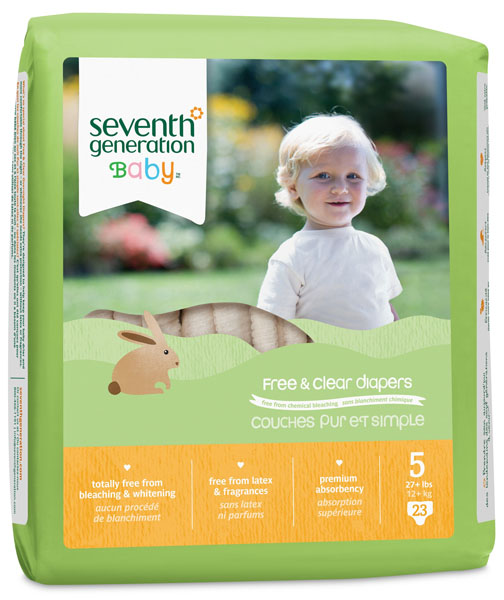 七世代尿不濕5階段23片