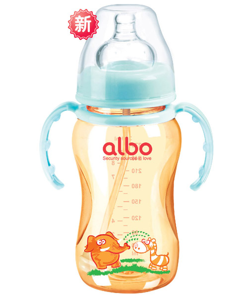 愛(ài)樂(lè)寶PPSU寬口自動(dòng)奶瓶藍(lán)色300ml