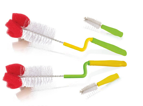 愛(ài)樂(lè)寶海綿奶瓶刷(旋轉(zhuǎn)組合)