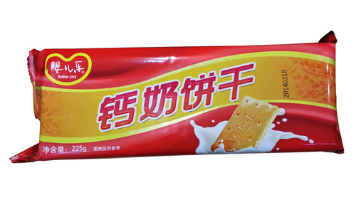 嬰兒樂(lè)鈣奶餅干225g