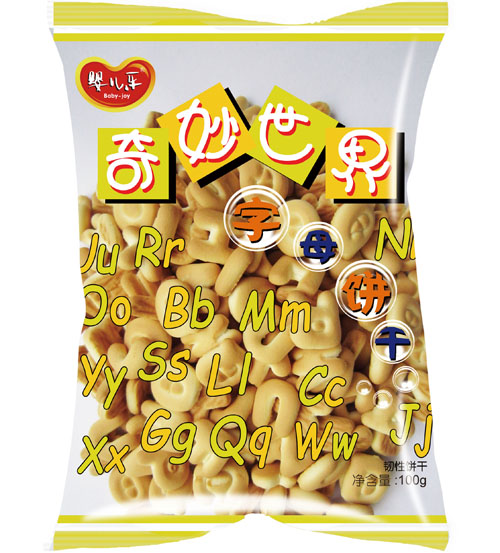 嬰兒樂奇妙世界字母餅干