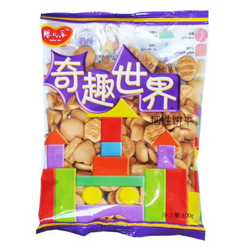嬰兒樂(lè)奇趣世界幾何圖形餅干