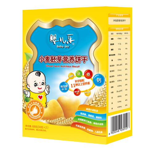 嬰兒樂小麥胚芽營(yíng)養(yǎng)餅干