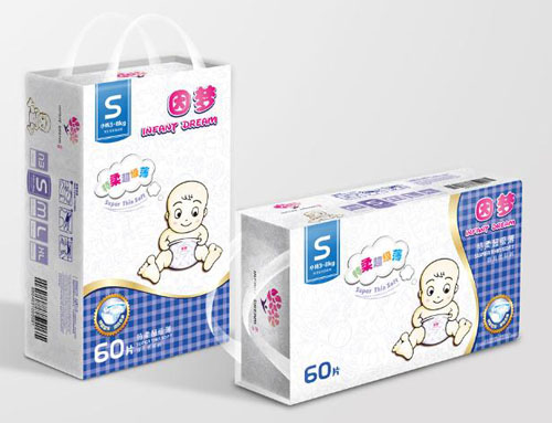 因夢特柔超級(jí)薄嬰兒紙尿褲S碼