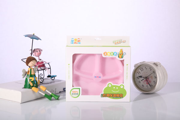 樂(lè)米樂(lè)小熊保溫餐盤(防滑)