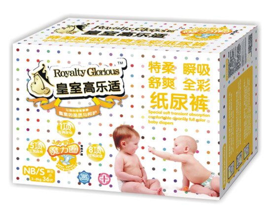 皇室高樂(lè)適嬰幼兒紙尿褲S碼
