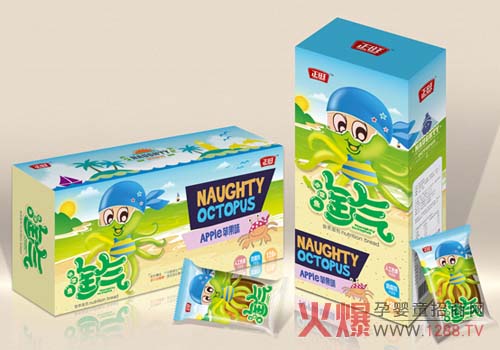 正旺淘氣小章魚(yú)營(yíng)養(yǎng)面包