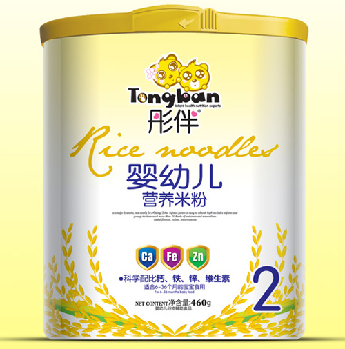 彤伴嬰幼兒營(yíng)養(yǎng)米粉桶裝2段
