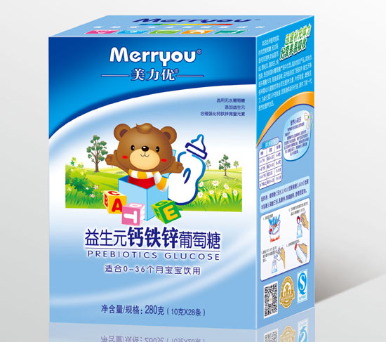 美力優(yōu)益生元鈣鐵鋅葡萄糖