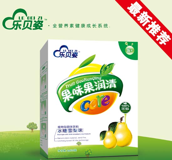 樂貝姿果味果潤(rùn)清冰糖雪梨味