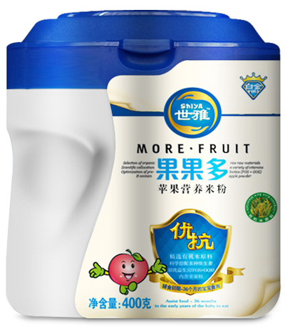 世雅果果多蘋果營(yíng)養(yǎng)米粉