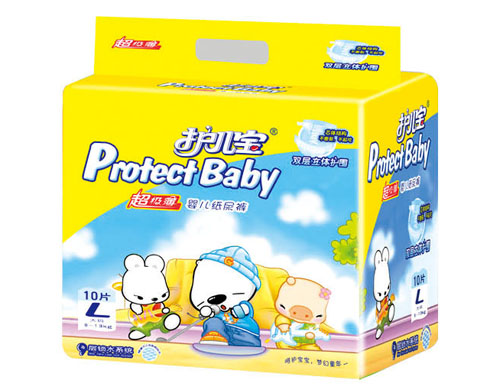 護兒寶超級薄嬰兒紙尿褲L碼10片