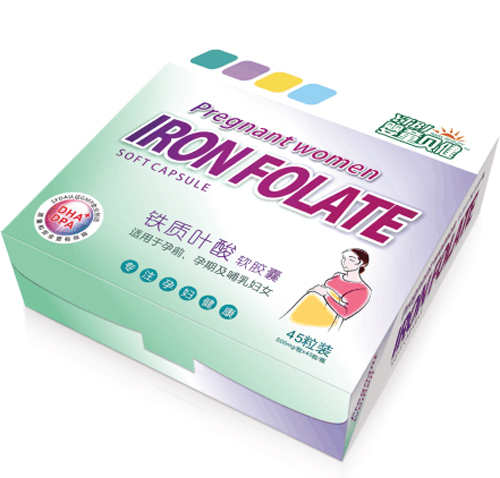 嬰童貝健鐵質(zhì)葉酸軟膠囊
