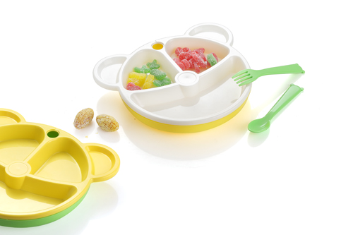 樂米樂幼兒小熊保溫餐盤