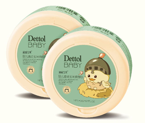 滴露寶貝嬰兒滋爽玉米爽身粉