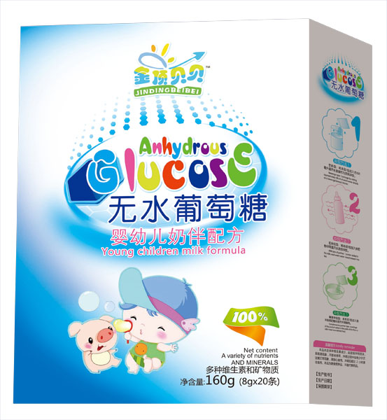 金頂貝貝嬰幼兒奶伴配方無水葡萄糖盒裝