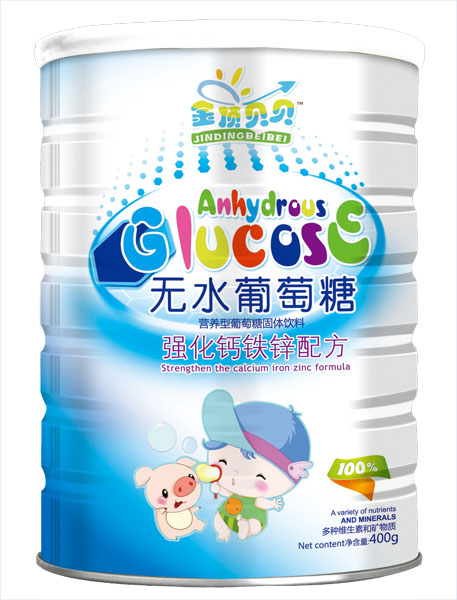 金頂貝貝強(qiáng)化鈣鐵鋅配方無(wú)水葡萄糖聽(tīng)裝