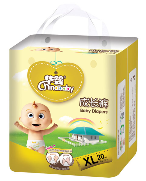 華嬰成長褲XL20片